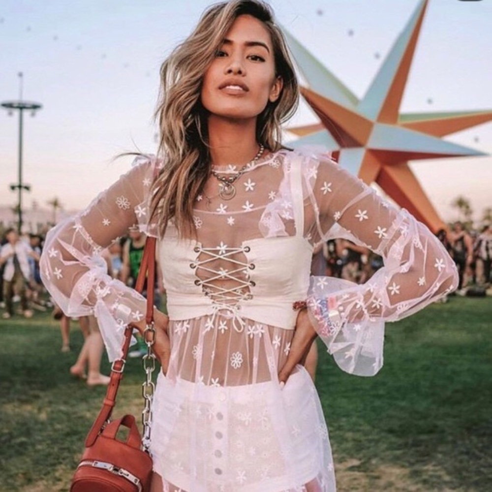 For Love and Lemons Poppy Corset Top